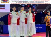 Alfi Kusuma Anggota TNI Atlet Taekwondo Meraih Medali Emas Sea Games 2025 Thailand