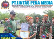 Komandan Detasemen Matra 1 Pasgat Berikan Penghargaan kepada Prajurit dan Tim Terbaik