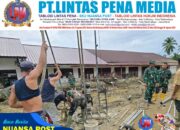 TNI Bangun Sumur Bor untuk Penuhi Kebutuhan Air Bersih Pengungsi Banjir di Batang Toru