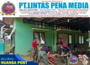 TNI Bersihkan Puskesmas Terdampak Banjir di Aceh Tamiang
