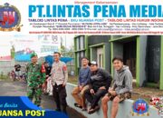 Sinergitas TNI-Polri Sambangi Warga Desa Kasturi, Perkuat Kemitraan Jaga Keamanan