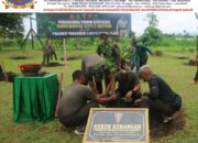 Bumi Ajusta Menghijau, Danmenarmed 2 Kostrad Pimpin Gerakan Tanam Pohon