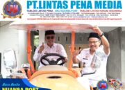 Walikota Banjar H.Sudarsono Salurkan Bantuan Alsintan Berupa Traktor kepada Kelompok Tani Sekar Mukti Desa Balokang
