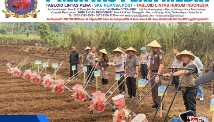 Wujudkan Ketahanan Pangan, Polres Garut Integrasikan Pertanian Jagung dan Peternakan
