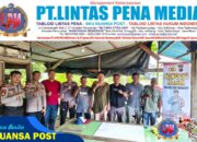 Jalin Komunikasi Bersama Buruh Pelabuhan Polres Meranti Sampaikan Pesan Kantibmas Lewat Program Minggu Kasih