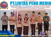 Ketua Kwarcab Meranti Hj. Ismiatun Lantik 129 Jajaran Pengurus Kwarran Pramuka Rangsang Barat
