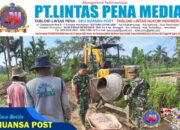 TNI AD Pacu Pembangunan Jembatan Gantung Equator, Akses Warga Kampung Alai Segera Terhubung