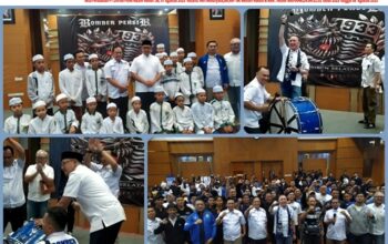 Iwan Bule dan Farhan Serempak Tabuh Drumband Persib Juara Hattrick Di Bukber Bomber Mabes-Korwil