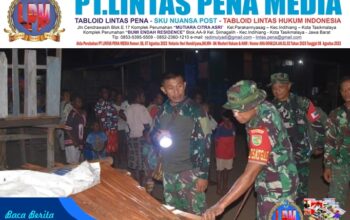 Dansatgas Tinjau Progres Pembangunan TMMD di Kampung Keakwa Pasca Pembukaan Resmi