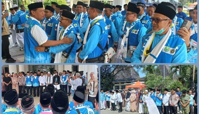 Bupati Majalengka Lepas 437 Jemaah Haji Kloter Pertama, Ingatkan Kekompakan dan Kesehatan.