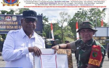 Bupati Mimika Buka TMMD Reguler Ke-128 Kodim 1710/Mimika, Kampung Keakwa Jadi Sasaran Utama