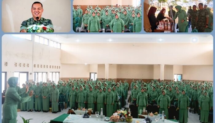 Sebuah Ungkapan “Cing Eling”: Dari Pengingat Sederhana Jadi Energi Besar Persit Kodim  0612/Tasikmalaya