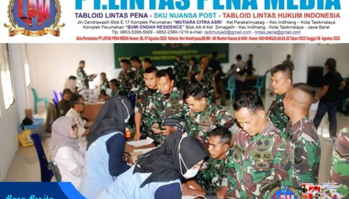 Deteksi Dini Jadi Kunci: Kodim 0612/Tasikmalaya Gelar Pemeriksaan Kesehatan Militer dan PNS Semester I TA 2026