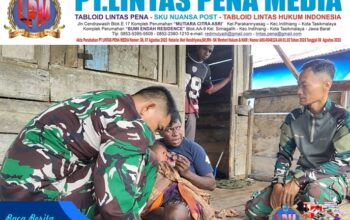 Senyum Bahagia Ibu Modesta Akarepia, Dapat Layanan Kesehatan dari Satgas TMMD Kodim 1710/Mimika