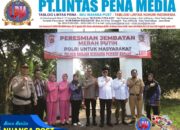 Walikota Banjar Hadiri Peresmian Jembatan Merah Putih di Desa Waringinsari