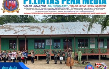 Antusiasme Tinggi Warnai Upacara Hardiknas di SD Naena Kekwa Bersama Satgas TMMD Kodim 1710/Mimika