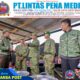 Wapang TNI Dampingi Menhan RI Tinjau Yonif TP 808/Mbaham Matta di Papua Barat