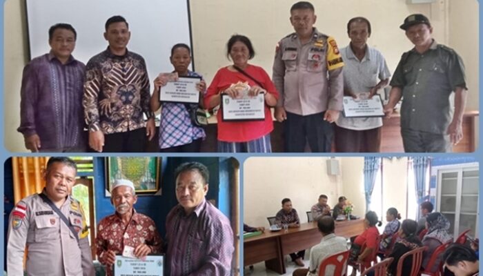 Pemdes Dungun Baru Salurkan BLT DD Tahun 2026 kepada 19 KPM