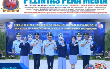 Kolonel Pnb Vincentius Endy Hadi Putra Resmi Jabat Danlanud Sultan Hasanuddin
