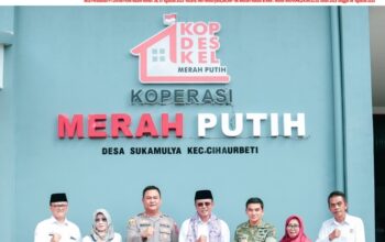Bupati Ciamis Resmikan Koperasi Desa Merah Putih, Dorong Ekonomi Lokal dan Kemandirian Desa