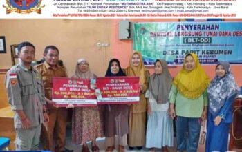 Pemdes Parit Kebumen Salurkan BLT Dana Desa Tahap I Tahun Anggaran 2026