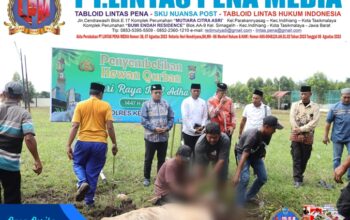 Polres Meranti Laksanakan Penyembelihan Hewan Kurban Iduladha 1447 H