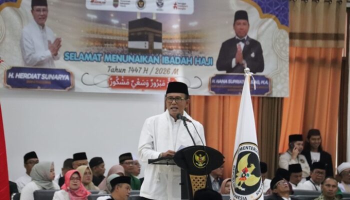 Lepas 417 Calon Jemaah Haji, Bupati Ciamis Ingatkan Pentingnya Disiplin dan Menjaga Kesehatan