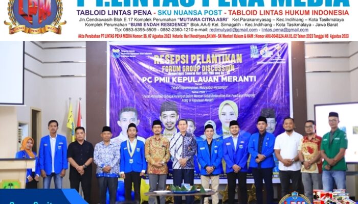 Staf Ahli Bupati Hadiri Pelantikan PC PMII Kepulauan Meranti Masa Khidmat 2025–2026