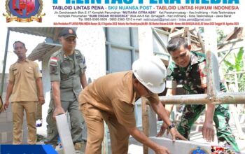 Pembangunan Rumah Layak Huni Milik Warga Bojongkantong Diresmikan oleh Wakil Wali Kota Banjar  