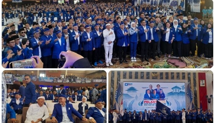 Pelantikan dan Rakerwil DPW dan DPD PAN Se-Jabar Dihadiri Ketum Zulhas dan Jabar 1 KDM, PAN Targetkan 3 Besar Pemilu 2029