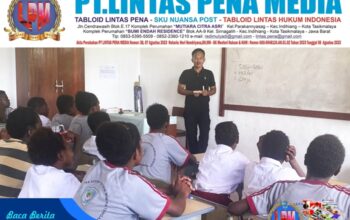 Satgas TMMD Ke-128 Kodim 1710/Mimika Beri Penyuluhan Bahaya Narkoba dan Lem Aibon kepada Pelajar