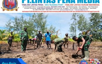 Bedengan Rampung, Lahan Program TMMD di Kampung Keakwa Siap Ditanami