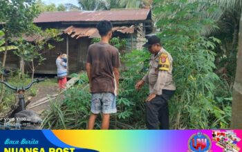 Tak Hanya Jaga Keamanan, Polsek Enok Aktif Dampingi Warga Kelola Lahan Produktif