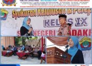 Acara Syukuran dan Kelulusan Murid Kelas IX Sebanyak 242 Orang SMPN 1 Padakembang 