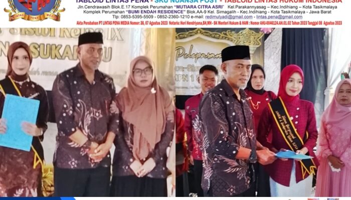 Pelepasan Siswa-Siswi Kelas IX Sebanyak 229 Orang SMPN  1 Sukaratu Sukses dan Khidmat