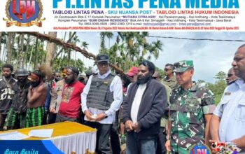 Dandim 1710/Mimika Ajak Warga Jaga Persaudaraan dalam Prosesi Perdamaian Perang Suku di Kwamki Narama