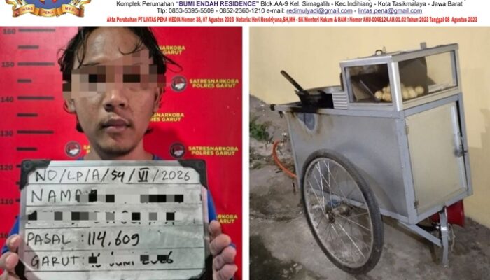 Kasus Narkoba di Garut: Pemuda Samarkan Aksi Edarkan Tembakau Sintetis dengan Jualan Tahu Bulat