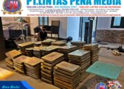 Perkuat Pengawasan Tata Kelola Komoditas Timah, Satlap Tri Cakti dan Satgas Gabungan Amankan Lokasi Penimbunan Balok Timah