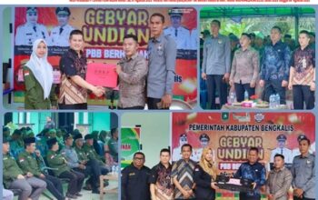 Pemdes Pambang Baru Gelar Gebyar Undian PBB-P2 Berhadiah untuk Apresiasi Warga
