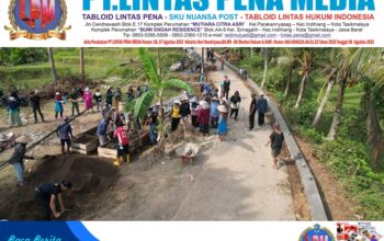Semangat Gotong Royong Warga Desa Parungponteng, Kaum Perempuan Turut Ambil Bagian Bersama Satgas TMMD Ke-129 Kodim 0612/Tasikmalaya