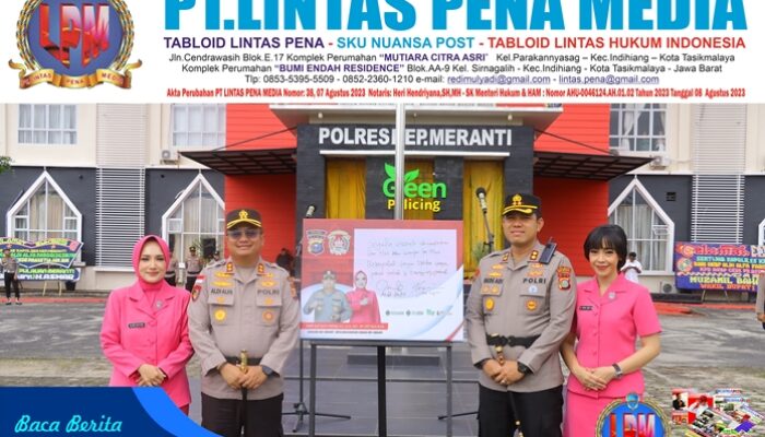 Farewell Parade Kapolres Meranti, AKBP Aldi Berpamitan, AKBP Gede Siap Lanjutkan Pengabdian