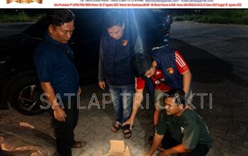 Satlap Tri Cakti dan Tim Resmob Polres Belitung Berhasil Menggagalkan Perdagangan Timah Ilegal Menuju Jakarta