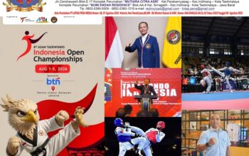 8th Asian Taekwondo Indonesia Open 2026: PBTI Calling! Bidik Podium Asia, Bukti Kepercayaan Internasional di Era Ketum Letjen TNI Richard Tampubolon