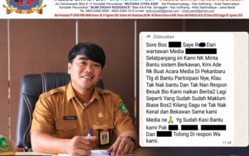 Pemkab Meranti Imbau OPD dan Pelaku Usaha Tolak Intimidasi Berkedok Permintaan Partisipasi