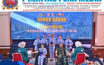 Lanud Sultan Hasanuddin Bersama Satuan TNI AU Makassar Gelar Donor Darah, Wujud Nyata Pengabdian bagi Kemanusiaan