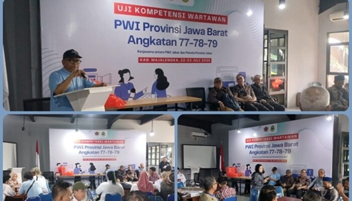 93,33 Persen Peserta UKW PWI Jabar di Majalengka Raih Predikat Kompeten‎‎