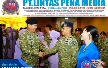 Irjen TNI Pimpin Laporan Korps Kenaikan Pangkat 105 Pati TNI