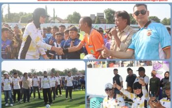 Rangkaian Hari jadi Bhayangkara Ke 80 Polres Majalengka Gelar Turnamen Sepak Bola Usia 9 Dan 11 Kapolres Cup