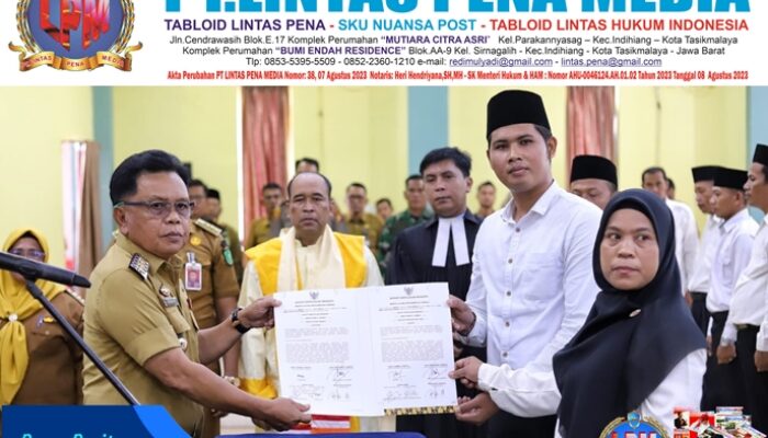 Bupati Asmar Lantik 144 Anggota BPD dari 28 Desa di Kepulauan Meranti, Tekankan Integritas dan Sinergi Bangun Desa