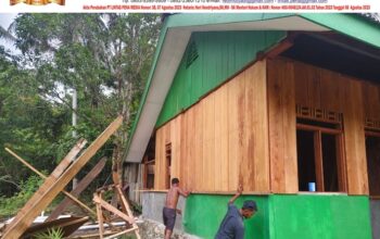 Pembangunan Rumah Tipe 36 Hampir Rampung, Satgas TMMD Ke-129 Kodim 1807/Sorong Selatan Wujudkan Hunian Layak bagi Warga